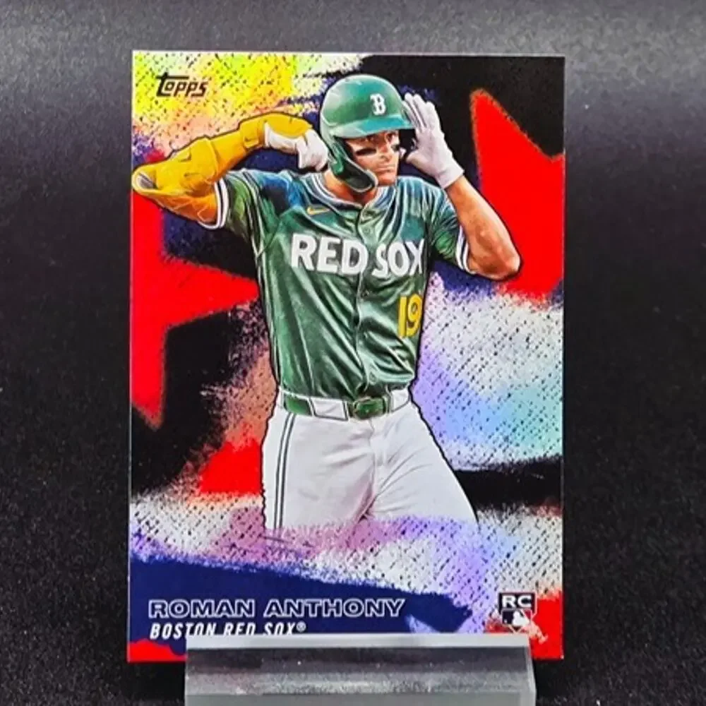 Roman Anthony Heritage Stars of MLB Topps RC's Boston Red Sox Top Prospects - Picture 6 of 7